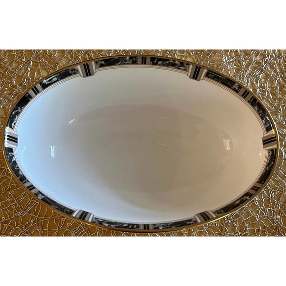 Lenox Vintage Bone China Classic Modern 9” Oval Vegetable Bowl White - Picture 2 of 9